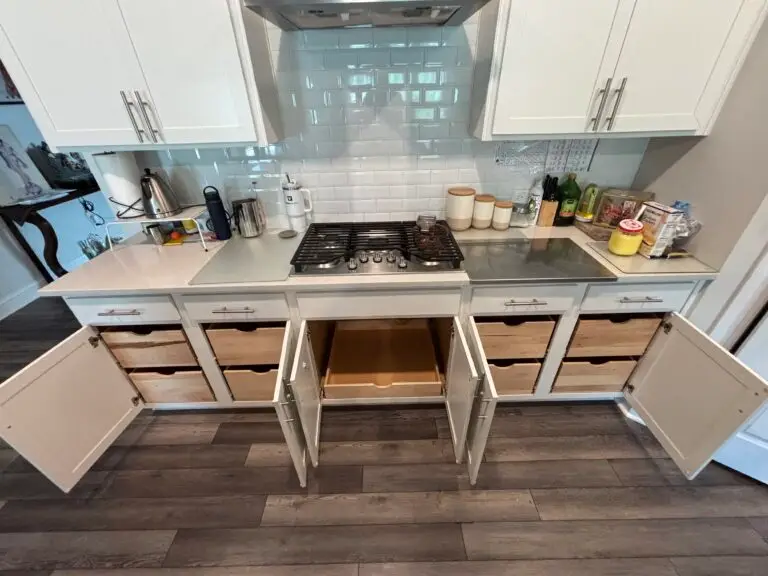 Kitchen Cabinet Pullout Drawers Installation in Apex — apex