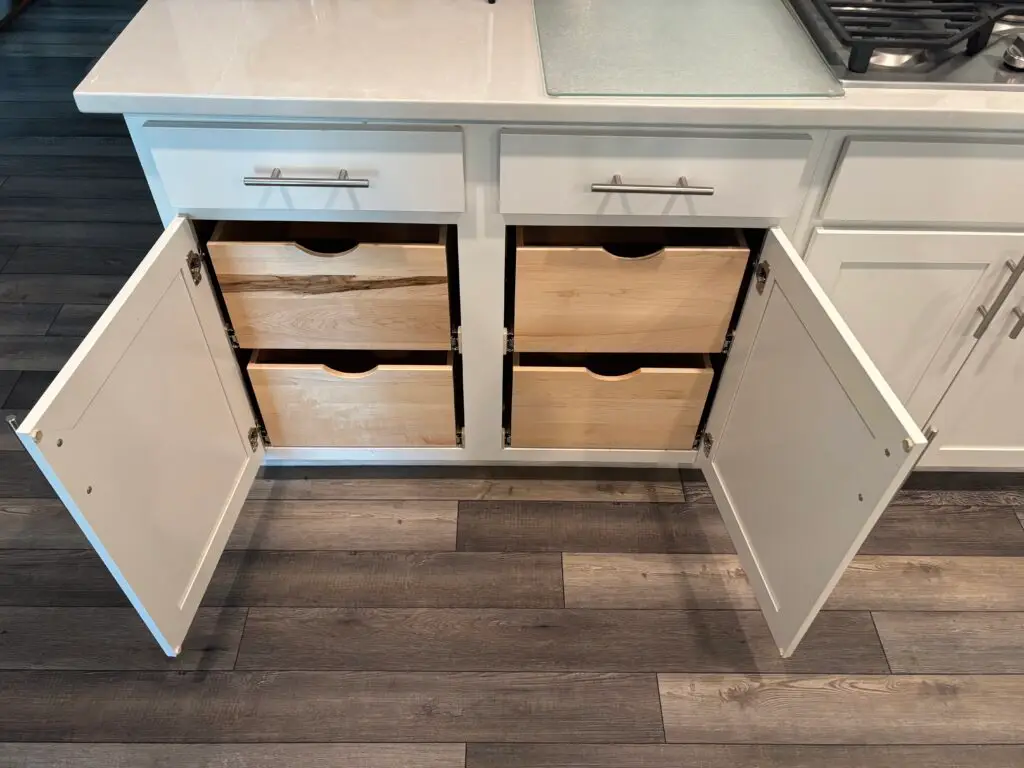 Kitchen Cabinet Pullout Drawers Installation in Apex — apex handyman