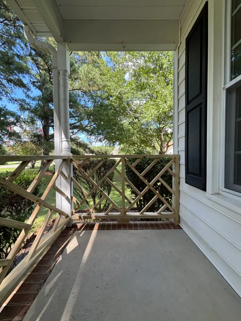 Porch Railing Replacement in Fuquay Varina — porch post replacement